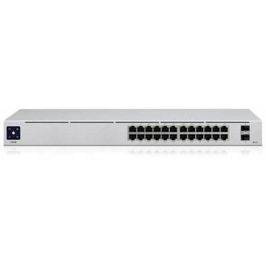 Ubiquiti Unifi Switch USW-PRO-24-POE Managed L3 Desktop Gigabit Ethernet (copper) ports quantity 24 SFP+ ports quantity 2 PoE+ ports quantity 24 Po...