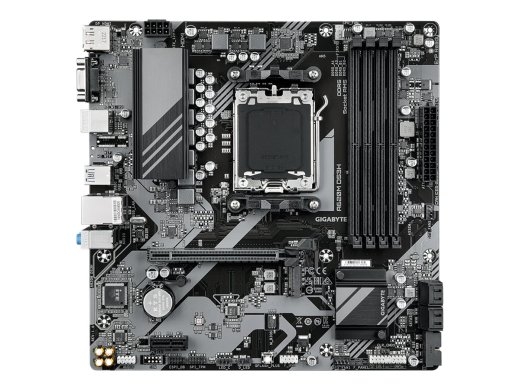 Gigabyte A620M DS3H Processor family AMD Processor socket AM5 DDR5 Supported hard disk drive interfaces M.2, SATA Number of SATA connectors 4