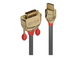 Lindy Gold adapter cable - HDMI / DVI - 15 m
