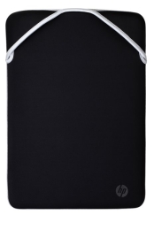 HP Reversible Protective 14.1-inch Silver Laptop Sleeve 14.1" Sleeve case Black