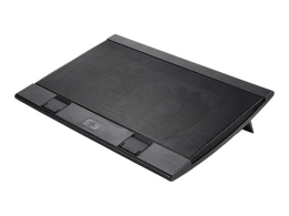 Deepcool Laptop cooler Wind Pal FS , slim, portabel , highe performance, two 140mm fans, 2 xUSB Hub, up tp 17" 382x262x46mm mm 922g g