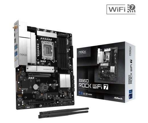 Asrock Motherboard B860 ROCK WIFI 7 s1851 4DDR5 ATX