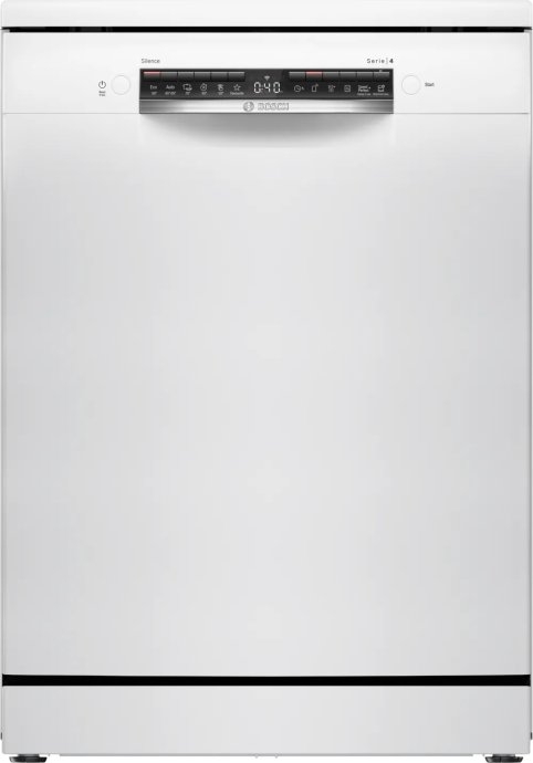 BOSCH Free standing Dishwasher SMS4HVI14E, Energy class C, 60cm, Third drawer, White