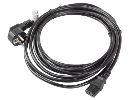 Lanberg CA-C13C-11CC-0100-BK power cable Black 10 m C13 coupler CEE7/7