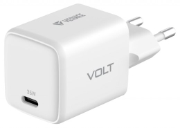 Yenkee USB C 35W 3A Power delivery 3.0 QC 3.0 wall charger White