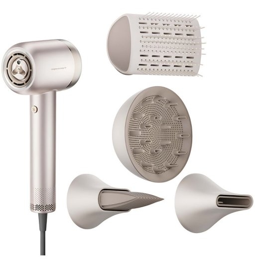 Dreame AHG40A-PK Hair Dryer 2000 W Number of temperature settings 4 Ionic function Diffuser nozzle Rose Gold