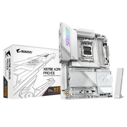 Gigabyte X870E AORUS PRO ICE AM5 4DDR5 HDMI/USB-C ATX