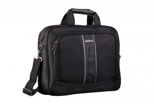 Addison 309014 notebook case 35.8 cm (14.1") Briefcase Black