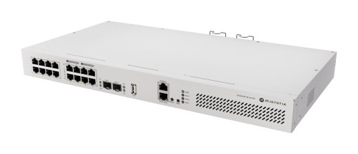 Switch MIKROTIK CRS418-8P-8G-2S+RM Type L3 PoE ports 8 150 Watts