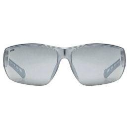 UVEX Equate cycling glasses White Matt/Mir.Silver