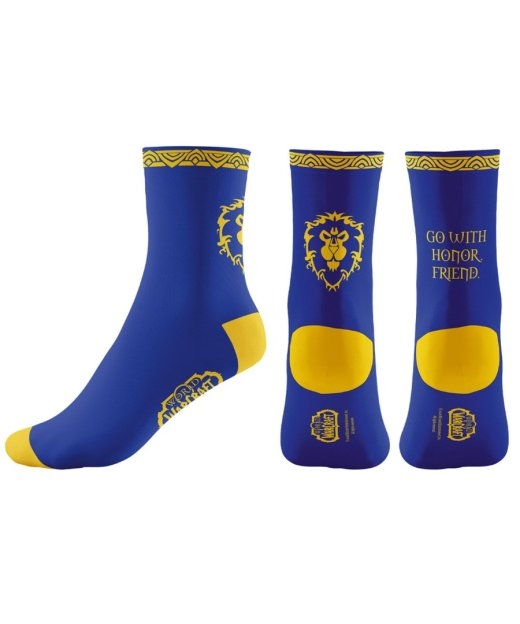 Socks Good Loot World of Warcraft - Glory To The Alliance Blue