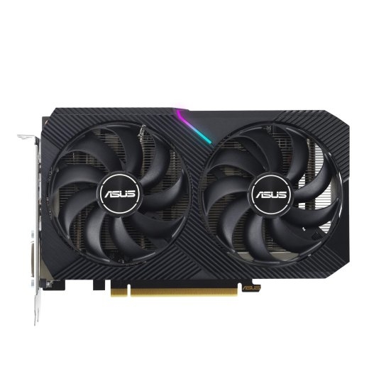 Graphics Card ASUS NVIDIA GeForce RTX 3050 8 GDDR6 128 bit PCIE 4.0 16x Dual Slot Fansink 1xDVI-D 1xHDMI 1xDisplayPort DUAL-RTX3050-O8G-V2