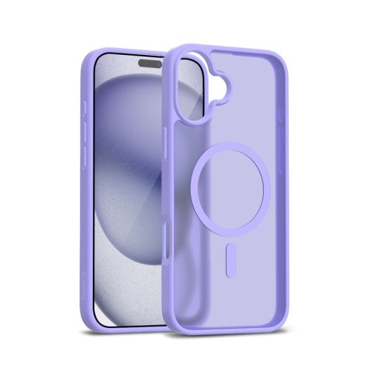 Crong Case MagSafe iPhone 17 Lavender Hybrid Matte M