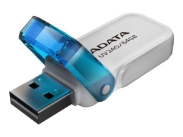 ADATA USB Flash Drive UV240 64 USB 2.0 White