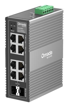 Switch TP-LINK Omada IES208G Type L2