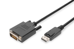 Digitus Adapter Cable, DP - DVI DisplayPort 2 m