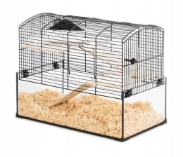 ZOLUX Cage Neo Panas Little with glass cuvette, black