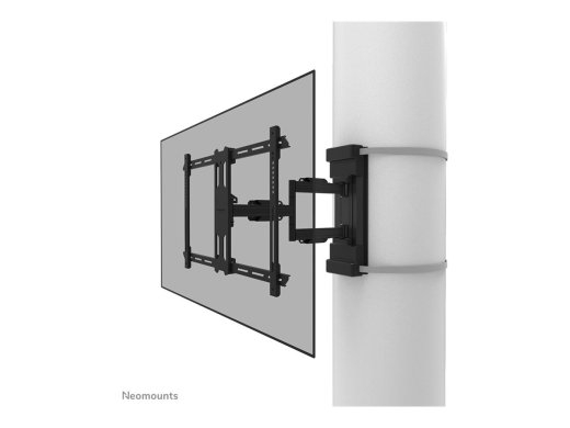 Neomounts Pillar Mount WL40S-910BL16 Levelling, tilt, swivel, depth 40-70 " Maximum weight (capacity) 45 kg Black