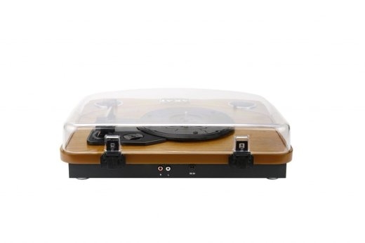 Akai ATT-11BT Belt-drive turntable, brown