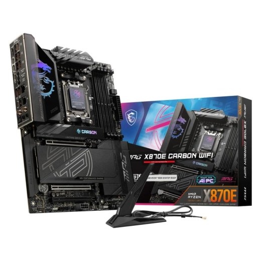 MSI MPG X870E CARBON WIFI - motherboard - ATX - Socket AM5 - AMD X870E