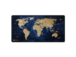 MOUSE PAD WOLRD DEEP BLUE 800X400