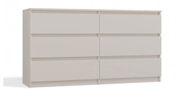 MALWA CHEST OF DRAWERS M6/140 CASMERE COLOUR