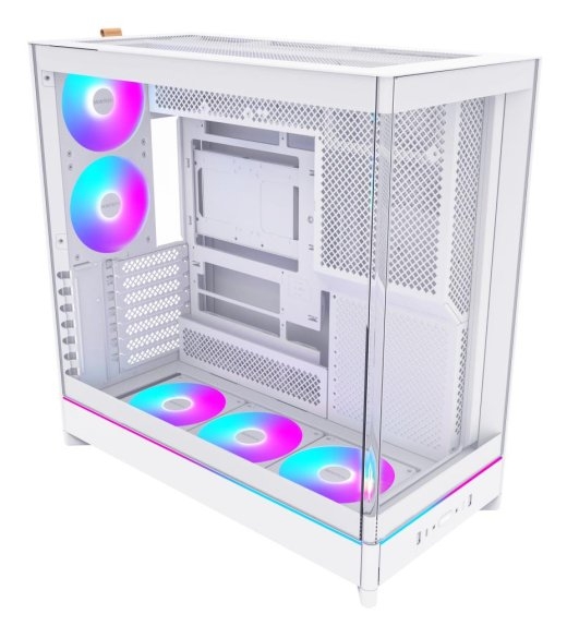 Case MONTECH HS02 PRO MidiTower Not included ATX MiniITX Colour White HS02PRO(W)