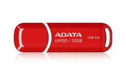 MEMORY DRIVE FLASH USB3.1 32GB/RED AUV150-32G-RRD ADATA