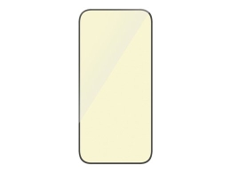 PanzerGlass Screen protector Apple iPhone 15 Glass Clear Ultra-Wide Fit; Easy installation; Fingerprint resistant; Anti-blue light; Anti-reflective...