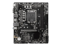 MSI PRO H610M-E Processor family Intel Processor socket LGA1700 Supported hard disk drive interfaces SATA, M.2 Number of SATA connectors 4