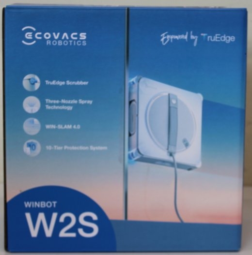 SALE OUT. Ecovacs Window Cleaning Robot WINBOT W2S Corded 8000 Pa White DEMO