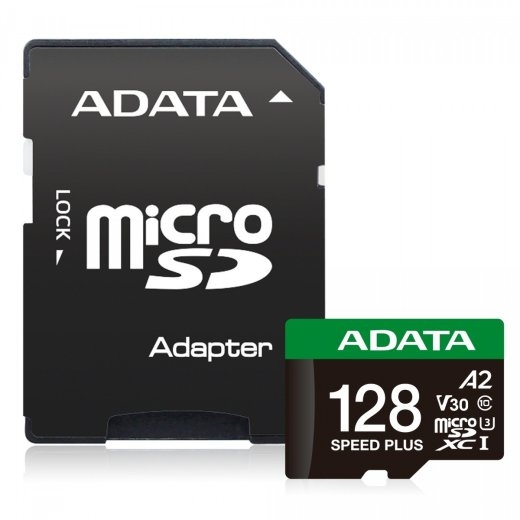 Memory card microSD Speed Plus card 128GB UHS1 U3 V30 A2 180/160 MB/s