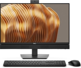 DELL Pro QC24250 Intel Core Ultra 7 265 61 cm (24") 1920 x 1080 pixels All-in-One PC 16 DDR5-SDRAM 512 SSD Windows 11 Pro Wi-Fi 6E (802.11ax) Black