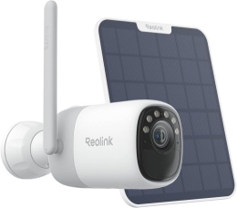 Reolink Wireless Pan & Tilt Long Lasting Solar/Battery Camera with Spotlights Altas Series B630 with Solar Panel Bullet 4 MP 4mm/F1.0 Micro SD, Max...