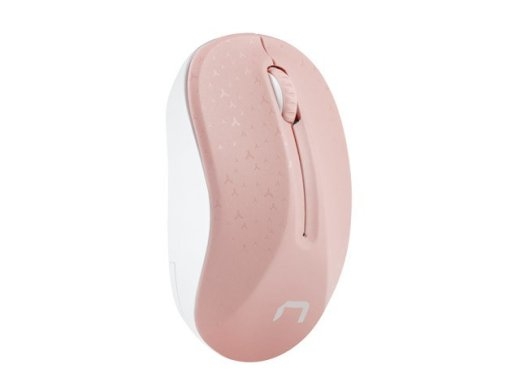 Wireless mouse Toucan pink-white