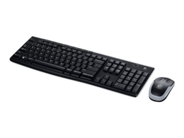 Logitech Keyboard and Mouse Set MK270 - Black