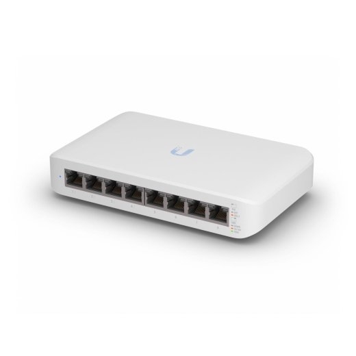 Switch UBIQUITI Lite 8 PoE Type L2 Desktop/pedestal 8x10Base-T / 100Base-TX / 1000Base-T PoE+ ports 4 USW-LITE-8-POE