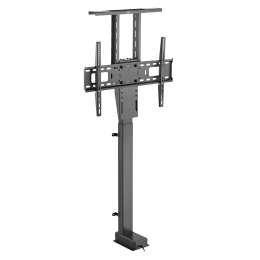 Maclean MC-866T Smart Motorized Electric TV Lift TUYA Mobile App Floor Mount Bracket Alexa Google Home 37''-80'' 60kg Cabinet VESA ( plug)