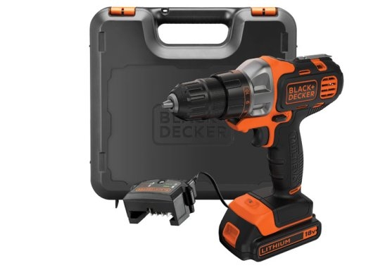 BLACK & DECKER Cordless Multievo Drill Driver MT218K-QW 18 V 1.5 Ah Lithium