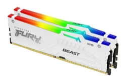 Memory DDR5 Fury Beast RGB 32GB(2*16GB)/5600 CL36 white