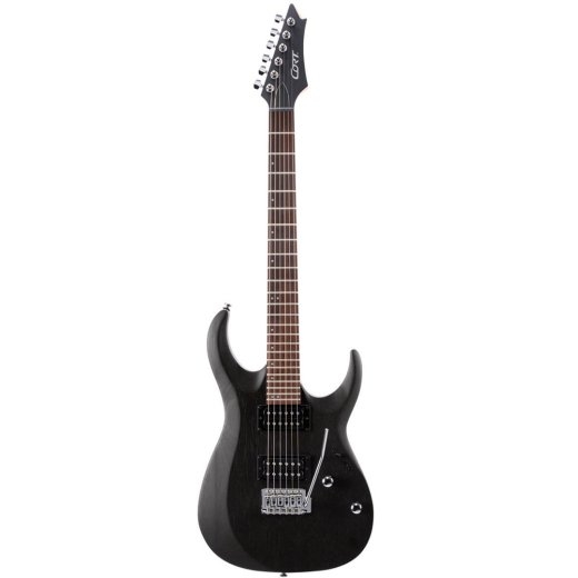 CORT X100 Open Pore Black - electric guitar