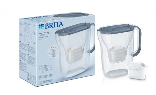 Brita 2.4l Style Essential Graphite Filter Jug