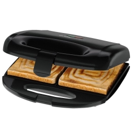 Clatronic ST 3814 sandwich maker 820 W Black