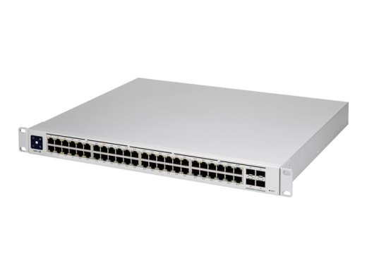 Ubiquiti UniFi Switch USW-PRO-48-POE - 48 Ports - 40x GE 10/100/1000 PoE+ - 8x PoE++ - 4x SFP+