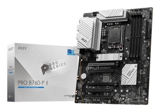 Mainboard MSI Intel B760 Express LGA1700 Memory DDR5 Memory slots 4 5xPCI-Express 5.0 16x 2xM.2 1xHDMI 1xDisplayPort 2xUSB 2.0 2xUSB 3.2 1xUSB-C 1x...