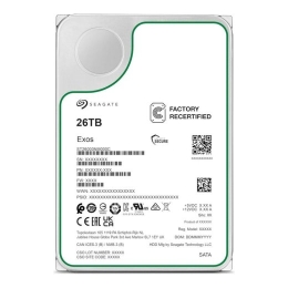 Seagate HDD Exos - 26 TB - 3.5" - SATA 6 /s - OEM RECERTIFIED