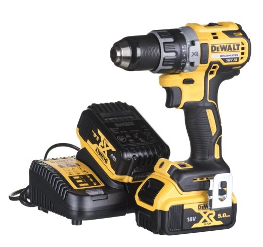 DEWALT Spinner-Drill DCD791P2-QW 18 V 2x5 Ah Lithium-Ion (Li-Ion)