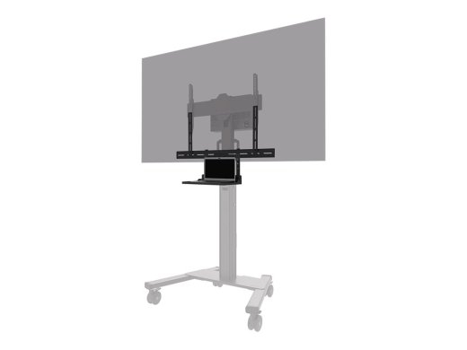 Neomounts Floor stand AV45-500BL Laptop Shelf Kit Height adjustment 43-110 " Maximum weight (capacity) 2.5 kg Black