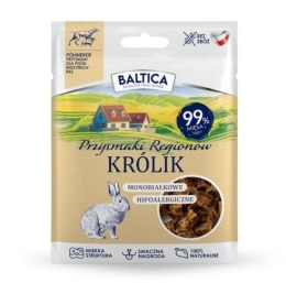 BALTICA Przysmaki regionów Monoprotein Rabbit - dog treat - 30g
