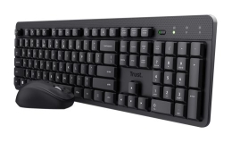 Trust Ody II keyboard Mouse included Universal RF Wireless QWERTY US English Black